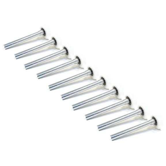 The ROP Shop (Pack of 10) Capped Nylon Garage Door Wheels with 13-Ball Bearing for 2" Track