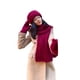 thumbnail image 5 of Sunloudy - Guantes tejidos para mujer, gorro, bufanda, suave, cálido, para invierno, color sólido, accesorios de moda para clima frío Sunloudy  moda, 5 of 7