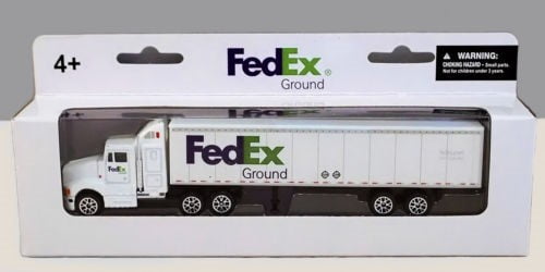 large fedex toy truck