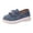 Navy, variant on Women's Boho Slip-On Casual Shoes Loafer Solid Comfy Work Casual Loafers Daily Beige 40