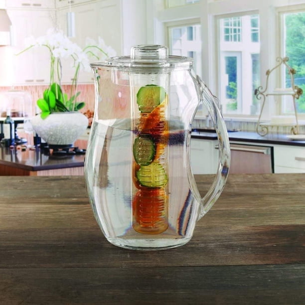 Large 2.74L Fruit Infuser Water Pitcher (2.9 Quart / 93 Oz