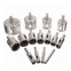 thumbnail image 3 of 15Pcs Diamond Hole Saw Drill Bit Set Glass Ceramic Tile Saw Cutting Tool 6-50mm, 3 of 5