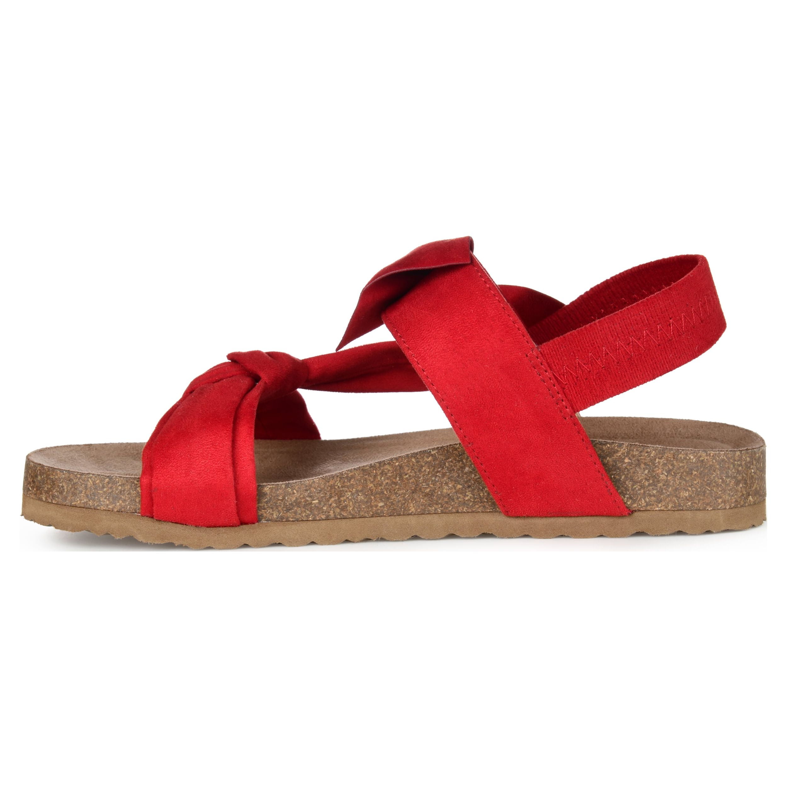 Journee Womens Xanndra Multi Strap Flat Sport Sandals