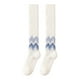 thumbnail image 1 of Calcetines hasta el muslo Yinane para mujer Azul, 1 of 8