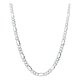 thumbnail image 2 of JOYARIS Cadena Diamantada Artesanal Figaro 3x1 Plata 925 75cm X 7mm DM-0001437, 2 of 4