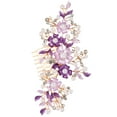 thumbnail image 4 of MasteelfCA Wedding Pearls Hair Comb Bridal Flower Hair Pin Comb Bride Floral Hair Clip, 4 of 9