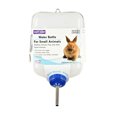 Happy Home Pet Products Small Animal Water Bottle, 64 oz.