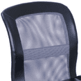 thumbnail image 5 of Mainstays Mid-Back, Vinyl Mesh Task Office Chair, Black and Gray, 5 of 6