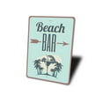 thumbnail image 4 of Beach Bar Directional Novelty Decor, Metal Wall Sign - 10x14 Inches, 4 of 4