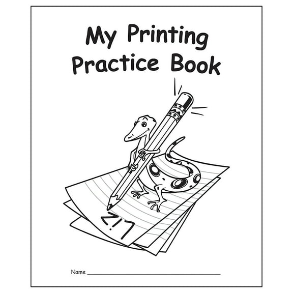 Teacher Created Resources My Own Books™: My Printing Practice Book, 25-Pack