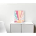 thumbnail image 4 of Boho Sun Sunshine Colorful Wall Art Framed Canvas Decor,11×14 Inch,Colorful Wall Decor,Boho Classroom Decor,Boho Rainbow Wall Art Framed,Boho Sun Rainbow Art Nursery Room Office Decoration, 4 of 12