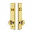 thumbnail image 3 of Grandeur Carr  Tall Plate Single Cylinder One Piece Knobset with Circulaire Knob, 3 of 6