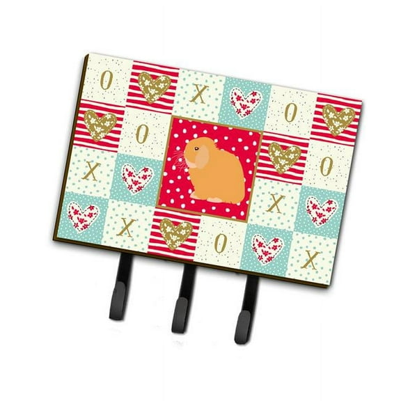 Holland Lop Rabbit Love Leash or Key Holder