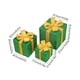 thumbnail image 3 of Xihbxyly Cajas de Regalo Navideñas Iluminadas, Juego de 3, Decoración Led, Control Remoto, 8 Modos de Parpadeo, Luces Blancas Cálidas, Decoración para Exteriores, Ambiente Festivo, Tamaño de 15,5 a 2, 3 of 5
