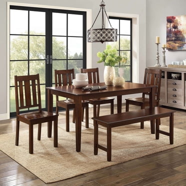 Better Homes and Gardens Bankston 5-Piece Dining Set, Mocha - Walmart.com