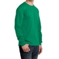 thumbnail image 5 of Mafoose Mens Long Sleeve Core Cotton T-Shirts Kelly XL, 5 of 5