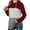 Wine-Fashion Sweatshirts, variant on Xcmzpl Hoodies for Women Basic Solid Color Hooded Sweatshirt Lightweight Pullover Tops Cotton Long Sleeve T-shirts Winter Fashion