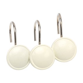 Fleur De Lis Decorative Shower Curtain Hooks Walmart Com