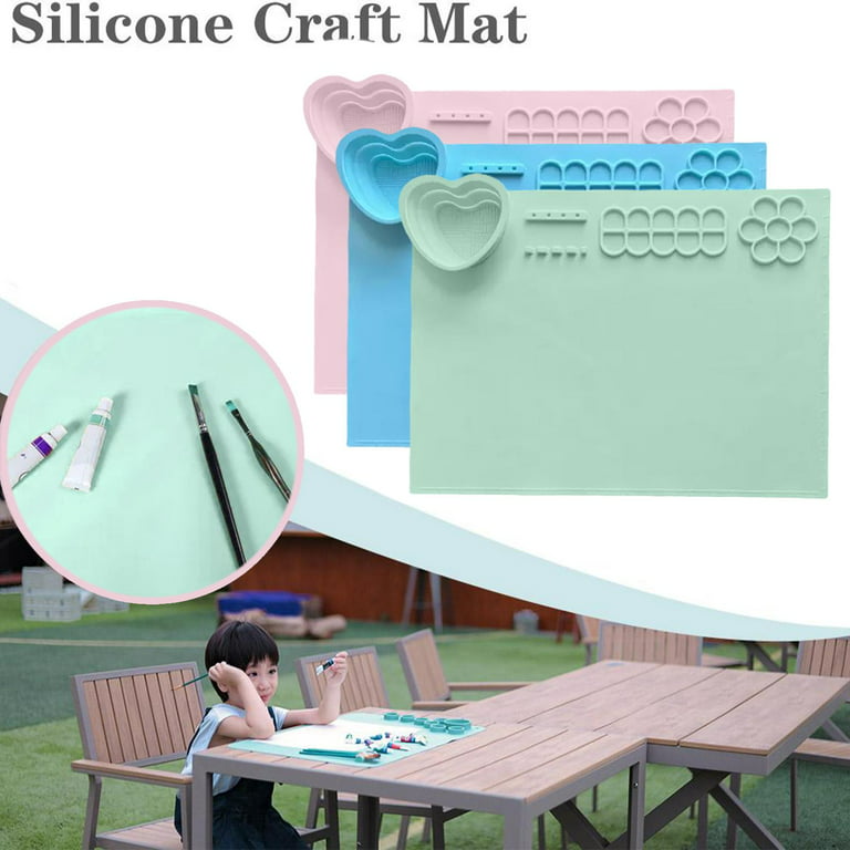 Silicone Craft Mat Silicone Mat For Resin Casting Painting DIY Cr Clay xp  N5I7 