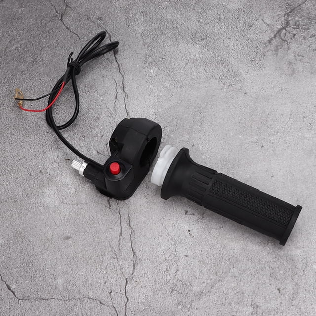 Manejo de Agarre del Acelerador Con un interruptor de parada para el Manillar de Bicicleta de Tierra de 47cc 49cc mini moto dirt