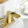 thumbnail image 3 of Two Handle 4 in. Centerset Waterfall Bathroom Faucet with Pop-up Drain, 3 of 6
