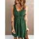 thumbnail image 2 of Vestido sin mangas con cuello en V, vestido corto para mujer Vestido corto sin mangas con cuello en V Vestido corto con cuello en V Integración sin costuras, 2 of 5