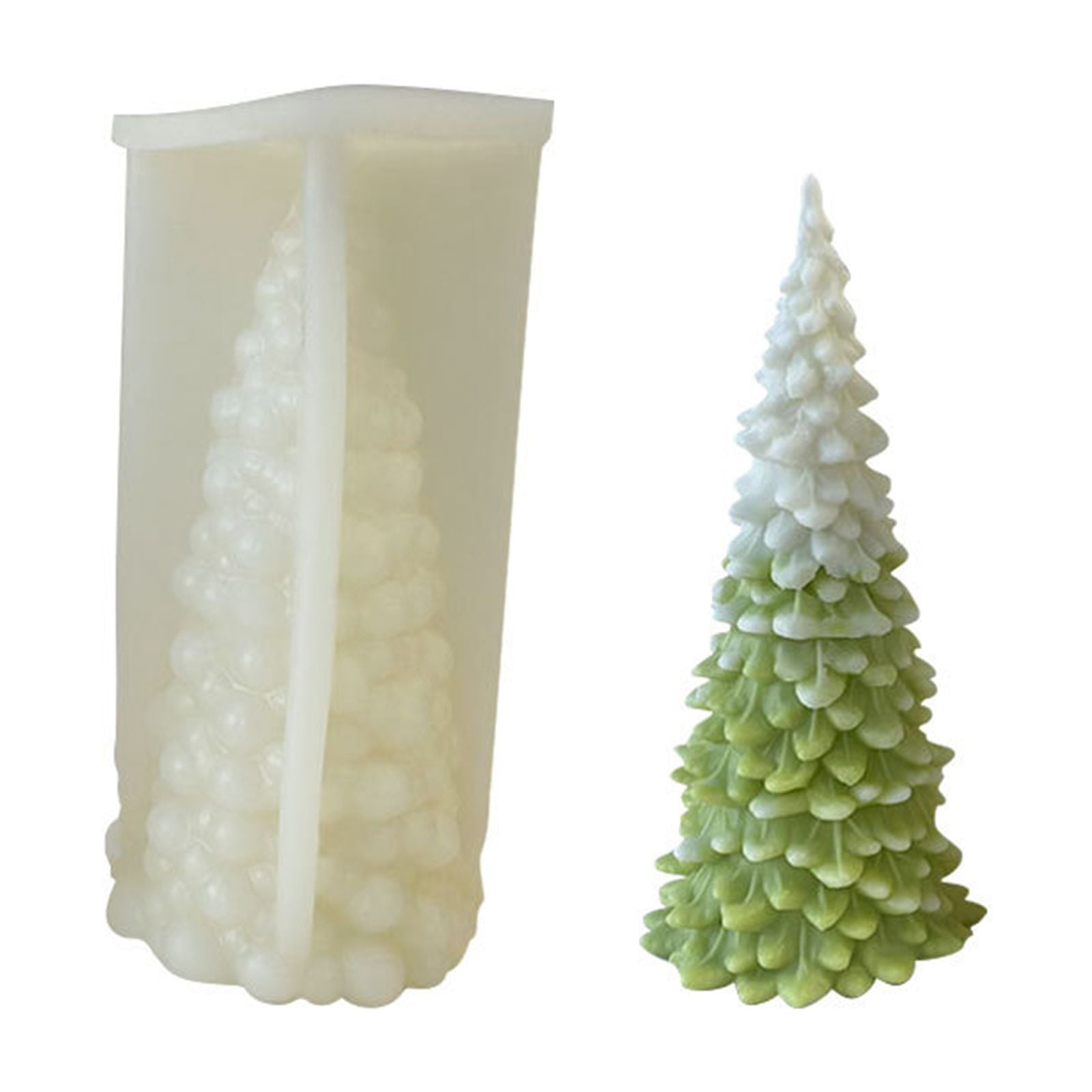 Christmas Tree Silicone Mold Tree Cake Decoration Mold Desktop Ornament Epoxy Resin Molds