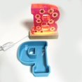 thumbnail image 2 of DIY Crystal Alphanumeric Cake Mold 26 English Alphanumeric Cake Silicone Mold, 2 of 3