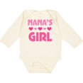thumbnail image 3 of Inktastic Nana's Girl Grandchild Girls Long Sleeve Baby Bodysuit, 3 of 5