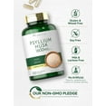 thumbnail image 5 of Psyllium Husk 1600mg | 200 Capsules | Fiber Supplement | by Carlyle, 5 of 8