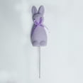 thumbnail image 6 of FEOLGEHLY 13 inch Easter Bunny Bowtie Branches for Vase, Synthetic Embroidered Floral Pick for Vase Bouquet, Spring Home Decoration for Table Mantel, Artificial Flower Stem with Rabbit Design, 6 of 7