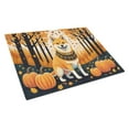 thumbnail image 6 of Carolines Treasures DAC1067LCB 15 x 12 in. Rottweiler Fall Glass Cutting Board - Large, 6 of 32