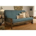 thumbnail image 4 of KODIAK Tucson Frame-Rustic Walnut Finish-Linen Aqua Mattress, 4 of 6