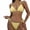 Yellow-834, variant on Prix Fous,Maillot De Bain Bikini Pour Femme Avec Accessoires En Métal, Design Évidé, Ajustement Sûr Et Élégant Pour La Piscine, La Plage Et Les Sports Nautiques Sopatenor