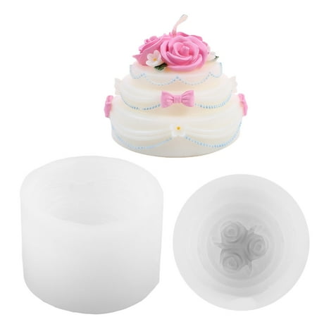 

KUFptva Silicone Baking Molds Cake Shape Fondant Molds Chocolate Molds Silicone Texture Dessert Molds for Professional Baking