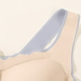 thumbnail image 5 of Seductiva Sports Bras for Women Comfort Bra Everyday Bra V Neck Soft Lightweight Womens Basic Bra Push Up Comfort Soft No Underwire 1PC, 5 of 5