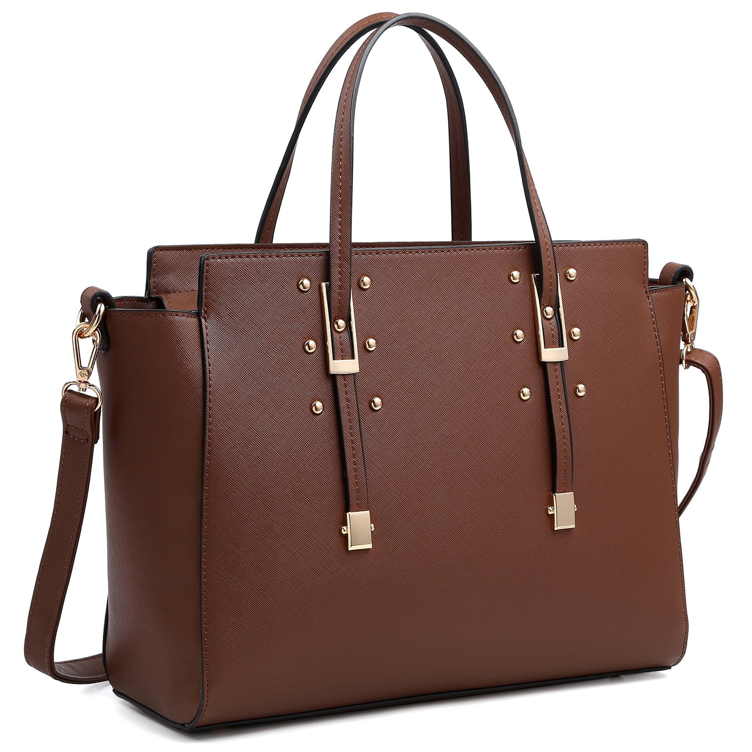 Dasein Womens Fashion Handbag Large Tote Purses Shoulder Bag Top Handle