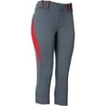 thumbnail image 3 of Champro Womens Surge 2 Color Softball Pant Graph Scarlet 2XL, 3 of 6