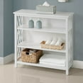 thumbnail image 3 of Alaterre Furniture Coventry 32"W X 32"H Bath Storage Shelf, White, 3 of 7
