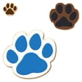 thumbnail image 3 of Foose Cookie Cutters Dog Cat Paw Print Cookie Cutter 3 Piece Pet Set Hangtag Cookie Recipe Card USA, 3 of 7