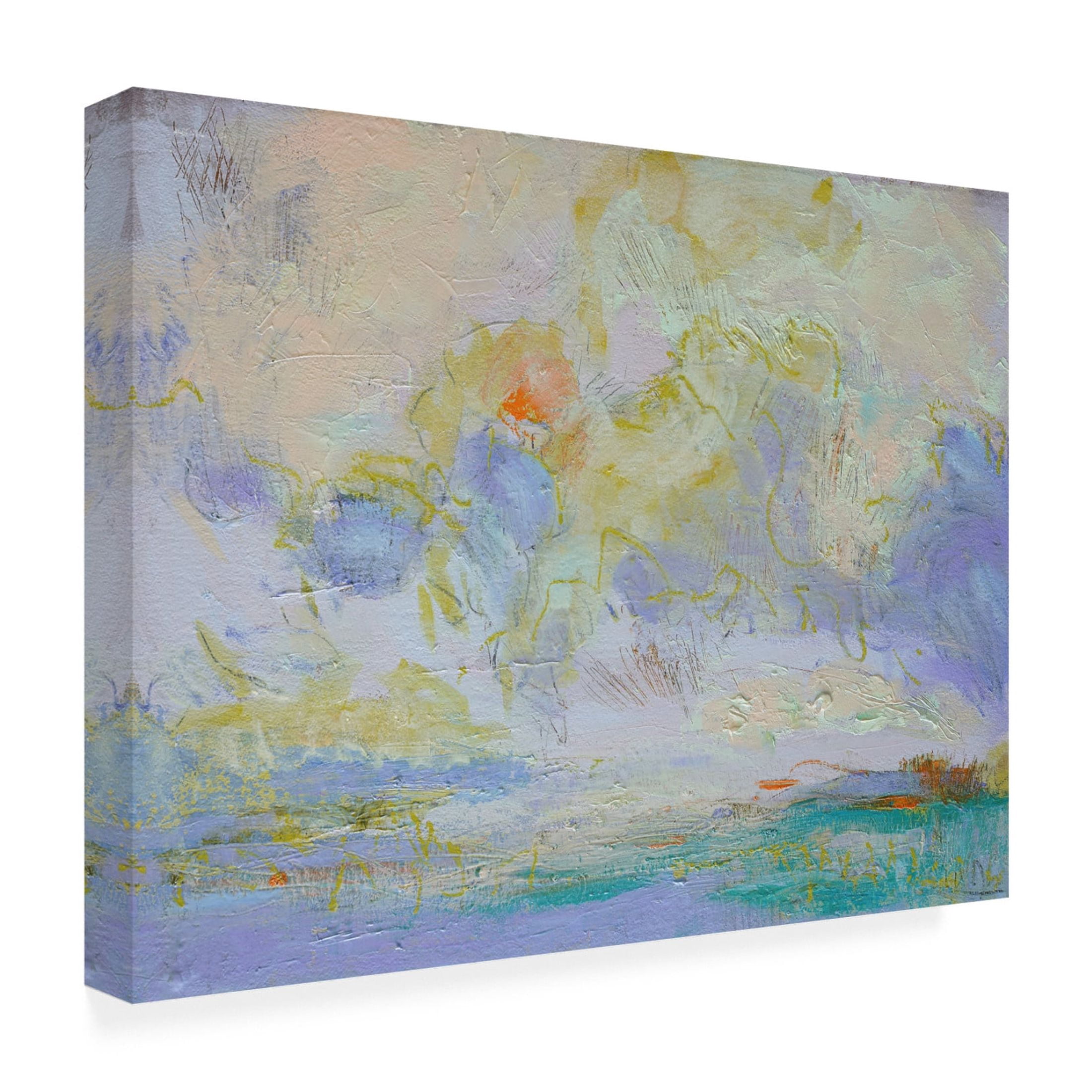 Trademark Fine Art Dorothy Fagan  Heaven and Earth III Canvas Wall Art