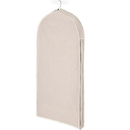 Whitmor Natural Linen Garment Bag, Tan (Best Hanging Garment Bag)