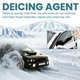Txmfgh Car Defroster Deicer Spray (60ml) Powerful Snow Melting and Ice Removing Agent for