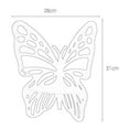 thumbnail image 6 of Tongina Butterfly Corner Shelf Wall Corner Shelf Wall Mounted Gift Butterfly Shape Storage Rack for Bedrooms Dorm Home Bathroom Decor B, 6 of 7