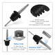 thumbnail image 4 of Boquilla Dispensador Para Botella De Aceite/vino Cocina 6pcs Xtellar plateado, 4 of 4