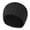 Black, variant on Winter Beanie Daily Hat Black Polyester Thermal Thick Polar Fleece Snow Skull Cap for Men and Women One Size