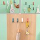 thumbnail image 4 of Self Adhesive Hooks Wall Hanging Plastic Creative Cute J-shaped Hooks Powerful Self Adhesive Hooks For General Bathroom Kitchen Use Sticky Wall Hook W, 4 of 5