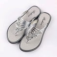 thumbnail image 1 of Chanclas para mujer, 1 par de chanclas planas para caminar para mujer, chanclas casuales diseñadas para brindar precisión, 1 of 5