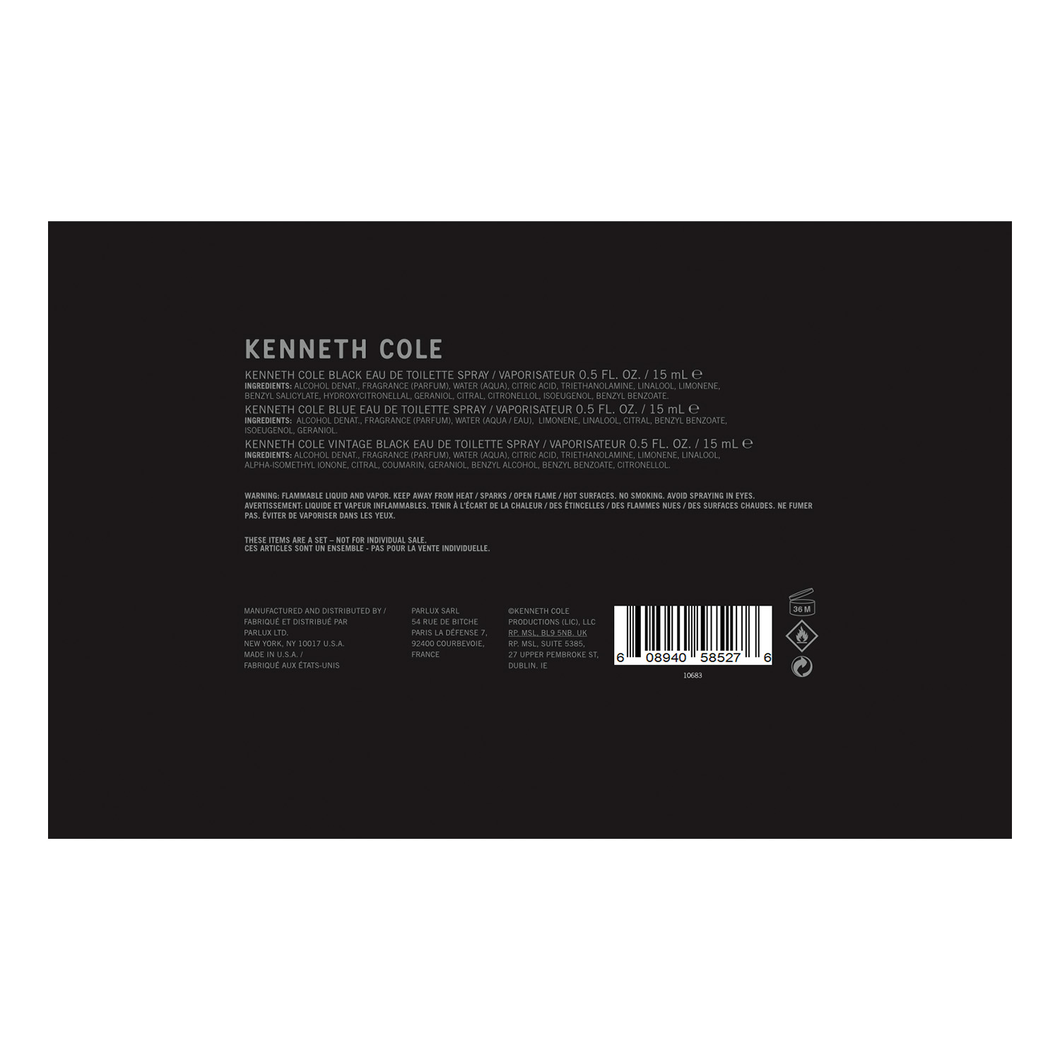 Kenneth Cole Assorted Mini Cologne Gift Set, 3 Pieces photo 6