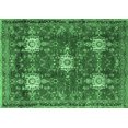 thumbnail image 1 of Ahgly Company Indoor Rectangle Persian Emerald Green Traditional Area Rugs, 7' x 9', 1 of 4